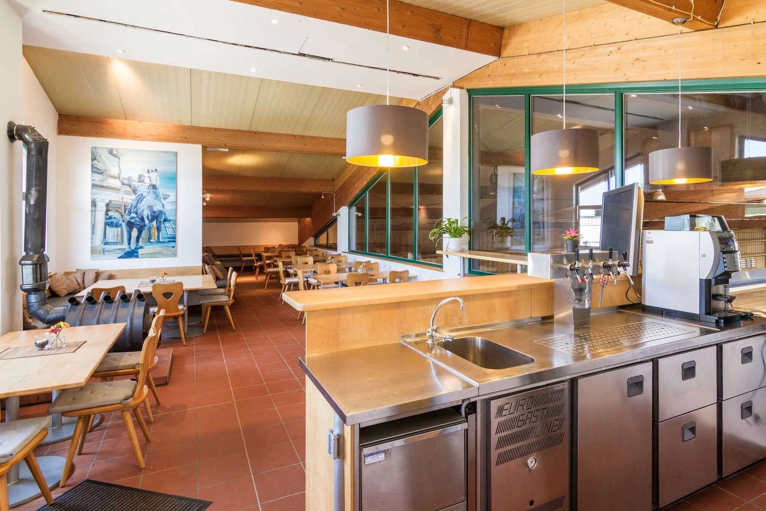 Reitsportzentrum München GbR - gemütliches Stüberl